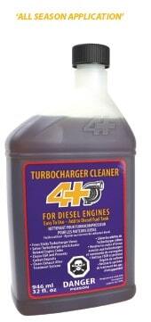 4+Turbocharger Cleaner bottle.